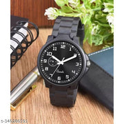 HRV Ca Black  Dial Men Pu Watch