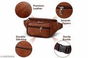 Men’s Premium Multi-Pocket Waist Bag | Crossbody Belt Bag | Travel & Daily Use