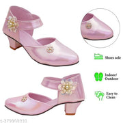 Girls Velcro Stylish Heels