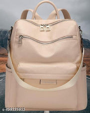 MomsyStore Women Leather Backpacks For Daily Travel Daypacks