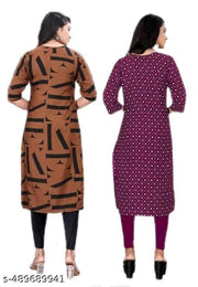 Festive and daily wear kurti for women-Combo piece_4