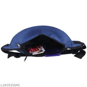 Znw-Enterprise-Waist-Bag-For-Men & Women-Polyester-3 Zipper Closure-Adjustable  Standard Straps-Stylish waist bag fashionable trendy It is extremely affordable and worth the value
