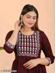 Naira Cut Single Kurti