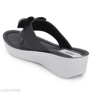 Ango Soft Footbed Sandals for Women Lightweight & Comfortable Daily Wear Fashion Sandals Pack of 2