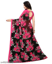 Georgette Printed Sarees