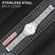 men watch , boy watch , watch boy ,watch boys , watch for men , Day Date Functioning Stainless Steel Chain Watch for Men