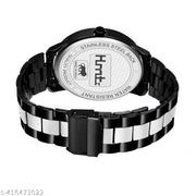 HMTR TWO SHADE CHAIN WITH DAY AND DATE WORKING ANALOG WATCH FOR MEN AND BOYS