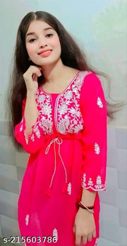kurti pink