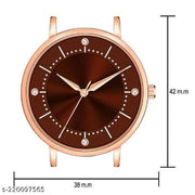 Fancy Ethnic Designer Leather Belt Analog Watches for Women Watches for Girls