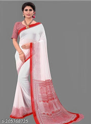 Beautiful !! Women Daily Wear Georgette Saree (red)  saree new colletion  saree new colletion cotton  saree new colletion party wear  saree new colletion 2023  saree new colletion net  saree new colletion black  saree new colletion silk