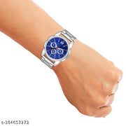 New Generation Watch Combo for Men and Boys Analog Watch - For Boys Stainless Chain Watch and Om Kadu Combo For Men and Boys