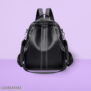 BohoBuzz Women Leather Convertible Shoulder Bag Ladies Anti theft Satchel Sling Travel (Backpack,bag,backpack for women women bag fashion,stylish)