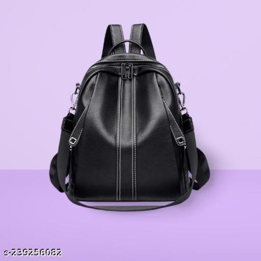 BohoBuzz Women Leather Convertible Shoulder Bag Ladies Anti theft Satchel Sling Travel (Backpack,bag,backpack for women women bag fashion,stylish)
