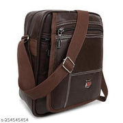 Casual Crossbody Synthetic Leather Men Sling Bag/Shoulder Bag for Men/Travel Bag/Cross Body Bag/Office Business Bag/Messenger Bag/Stylish Sling Bag for Men