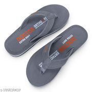 DOCTOR EXTRA SOFT D-32-Grey Men's Orthopaedic Diabetic Comfort Daily Use Slippers & Flipflops