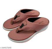 letest casual woman pink wedges