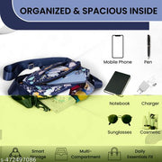 Crossbody Purse for Women, Nylon Waterproof Shoulder Purse, Messenger and travelling Bag Lightweight, Long Strap
