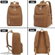 Medium 25 L Backpack School College Travel Backpack For Women's/Girls college/school backpack  (Brown)