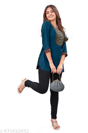 Women Short Kurti new Trendy Short Kurti For Girls