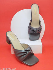 Orally Block Heel Slipper For Women And Girl