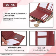 VINSAGE Stylish Latest Small Wallets For Girls and Women with Zip