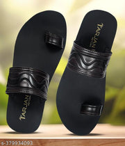 NA KHAN ENTERPRISES Casual Slipper Black/ Flip Flops For Man
