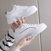 Wogdan Modern White Sneaker Casual Shoes For Women