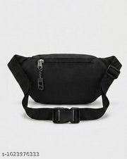 Waist Bag For Man And Women | Water resistance Waist Pouch with Multiple Compartments Waist Bag (Black)