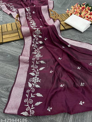 Chanderi Saree