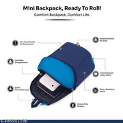 Lightweight Mini Backpack for Men & Women, Multi-Purpose Small Backpack for Daily Use, Travel and Casual Wear