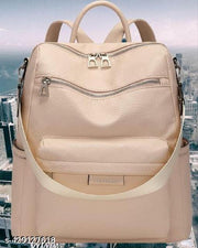 MomsyStore Women Leather Backpacks For Daily Travel Daypacks