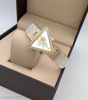 Stylish Triangle Watches Trending Watches Party Wear Watches Wrist watches Wedding Watch Classic Watches for Women Watches & Girls