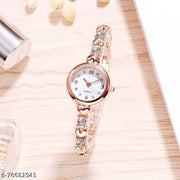 NEW DIMOND DIAL MAGNET STRAP WITH ROSEGOLD TWO BRACLERT COMBO SET FOR WOMEN Analog Watch - For Girls