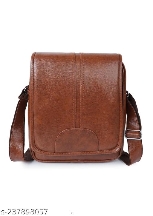 FLY Boyz  Trendy /Classy Leather Sling Bag for Men / Multipurpose Crossbody Bag / Travel Bag with Adjustable Strap