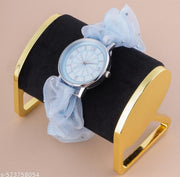 Analog Scrunchie Watch For women and Girls