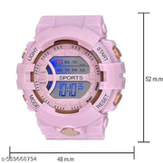 Watches | Kids Watches | Stylish Digital Sports Watch for Kids – Waterproof 30M, LED Display, Alarm, Stopwatch, Durable Rubber Strap – Boys & Girls