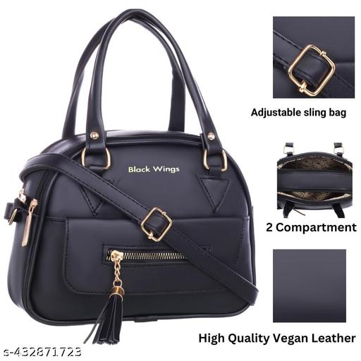 Stylish Casual Trendy Premium Fashionable PU Leather Sling Bag For Women