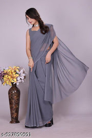 Plain Saree