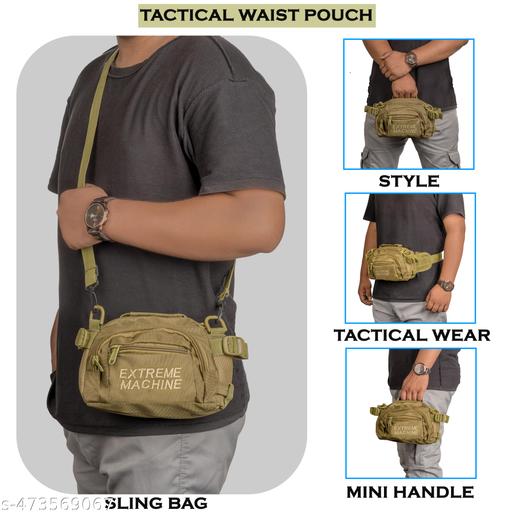 Men's Military Waist Bag || Men's Casual Waist Bag || Stylo Men's Waist Bags || Unisex Waist Bag