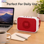 DPM Wireless Speaker with Mic, Deep Bass Audio, USB TF Playback, RGB Lights