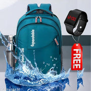 Backpack With Watch