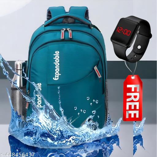 Backpack With Watch