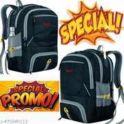 Bayo 2pc 65 Ltr Laptop Backpack For School Collage Office Tuition& Travel Boys Girls Men & women Waterproof Backpack School Bag