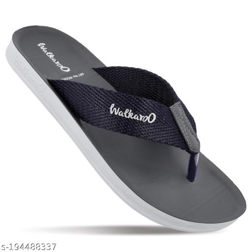 WALKAROO Men Everyday Comfort Slip-On Sandals with Cushion Sole |gents slippers| daily wear slippers for men| bathroom slippers For men|outdoor chappals| lightweight chappals| flat slippers for men| slip on chappals| Walkaroo men footwear-WG5002 Blue