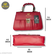 "Stylish Classic Women Sling Bag (Maroon) | Elegant attractive beautiful sling bag for women (Maroon)| Gorgeous Stylish Handbag| Maroon Sling Bag For Girls & Womens|  "