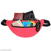 Waist Pack for Travel, Hiking & Sports – Unisex Zip Pouch Belt Bag for Phone, Money & Documents
