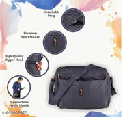 Unisex Sling Bag for Men Cross Body Utility Travel Office Business Messenger one Side Bag for Men and Women Unisex with Adjustable Strap (Pack of 1)