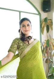 Jivika Petite Sarees (100% Real Georgette)