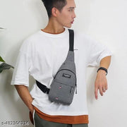 Chest Bag for Men | Single Shoulder Backpack Sling Bag for Travel, Hiking, Jogging, Gym, Picnic & Daily Use (PACK OF 1)