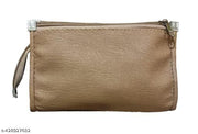 FLIKKER: Casual Women's Attractive Solid Clutch Women's Multi Zip Daily Use Beige Grey Clutches Handbag for Girls Mobile Purse Women